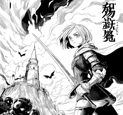 科幻漫画《星际拓荒者》封面